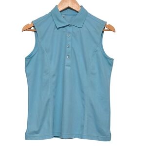 Monterey Activewear  Sleeveless Blue Women's Top Medium